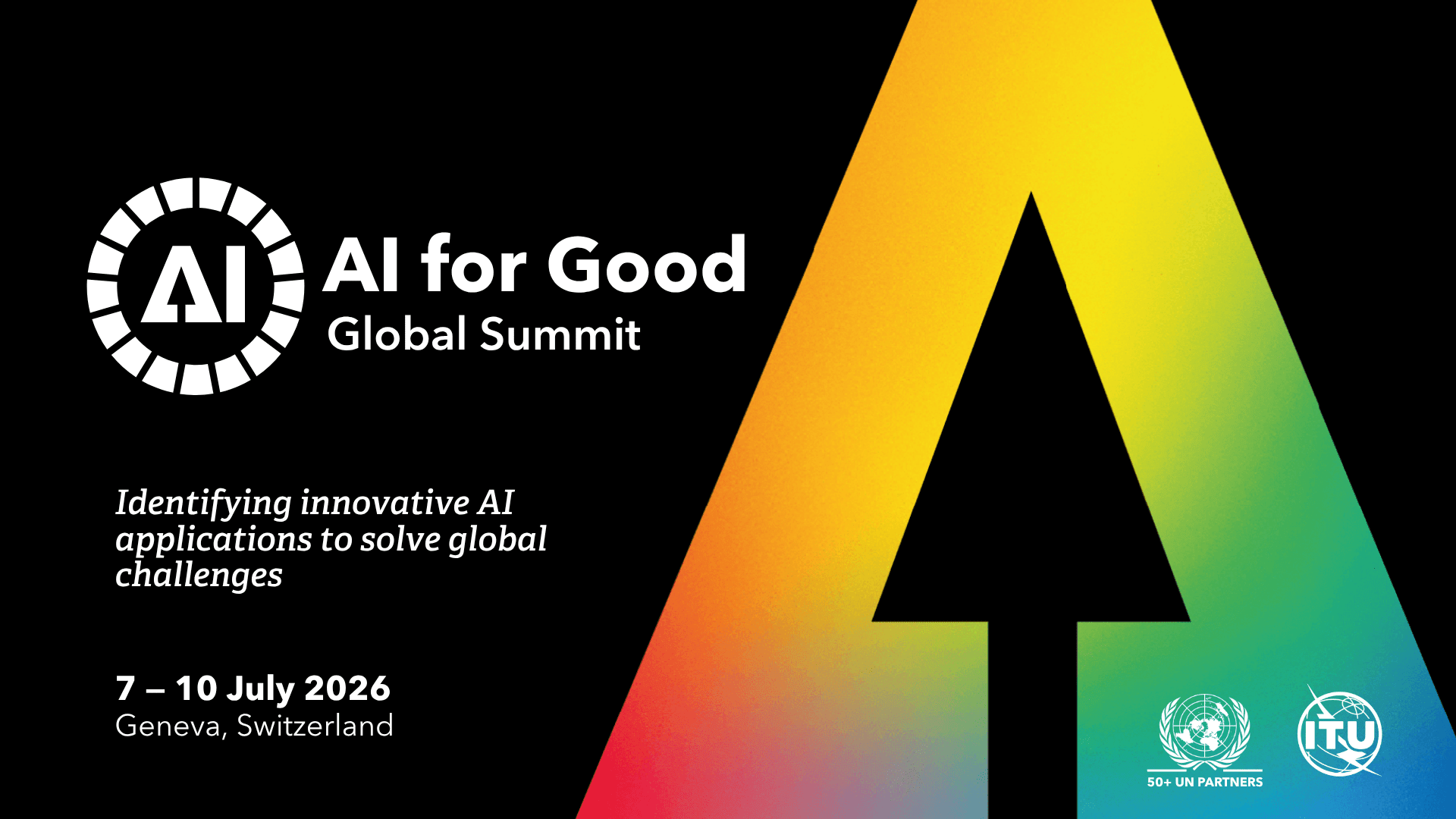 AI for Good Global Summit 2026 in Geneva