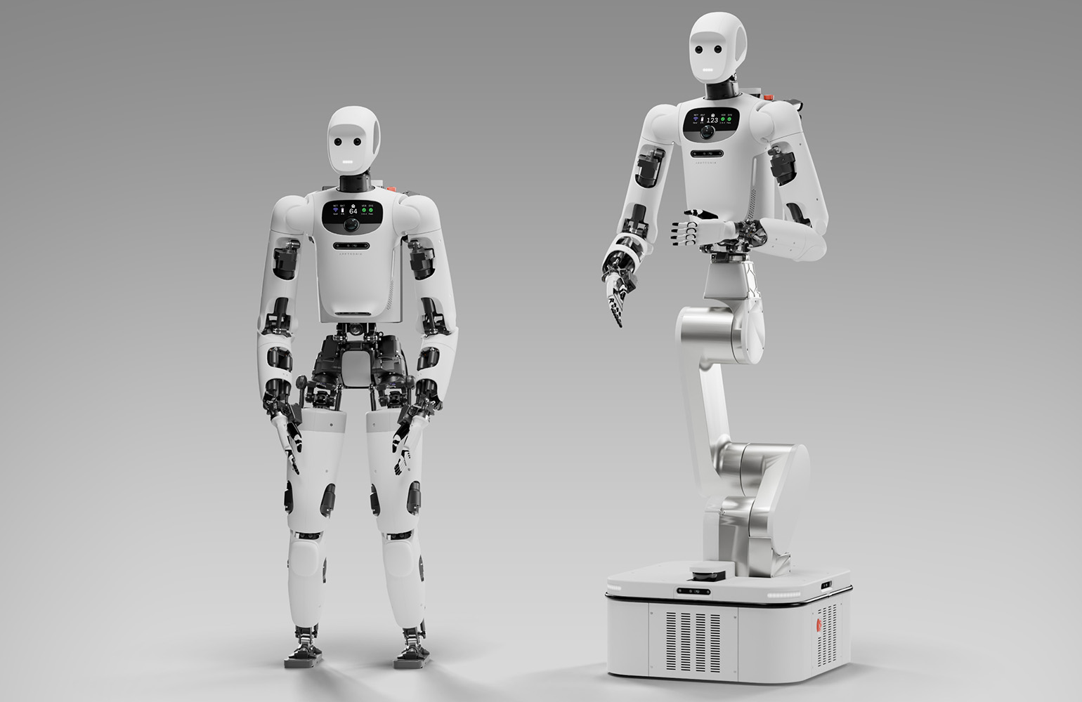 Apptronik's Apollo 2 humanoid robot at the company's Robot Park training facility