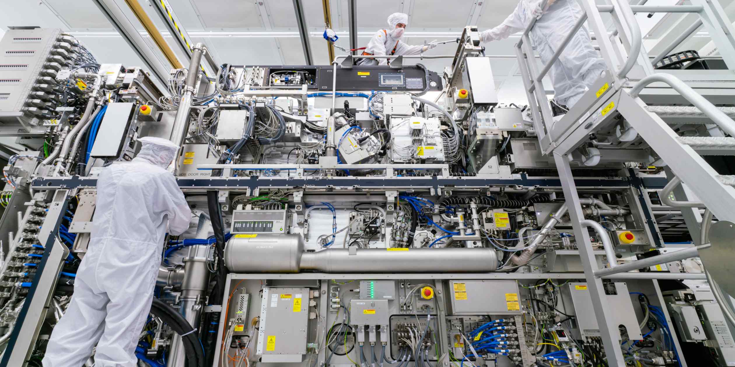 An ASML extreme ultraviolet lithography machine