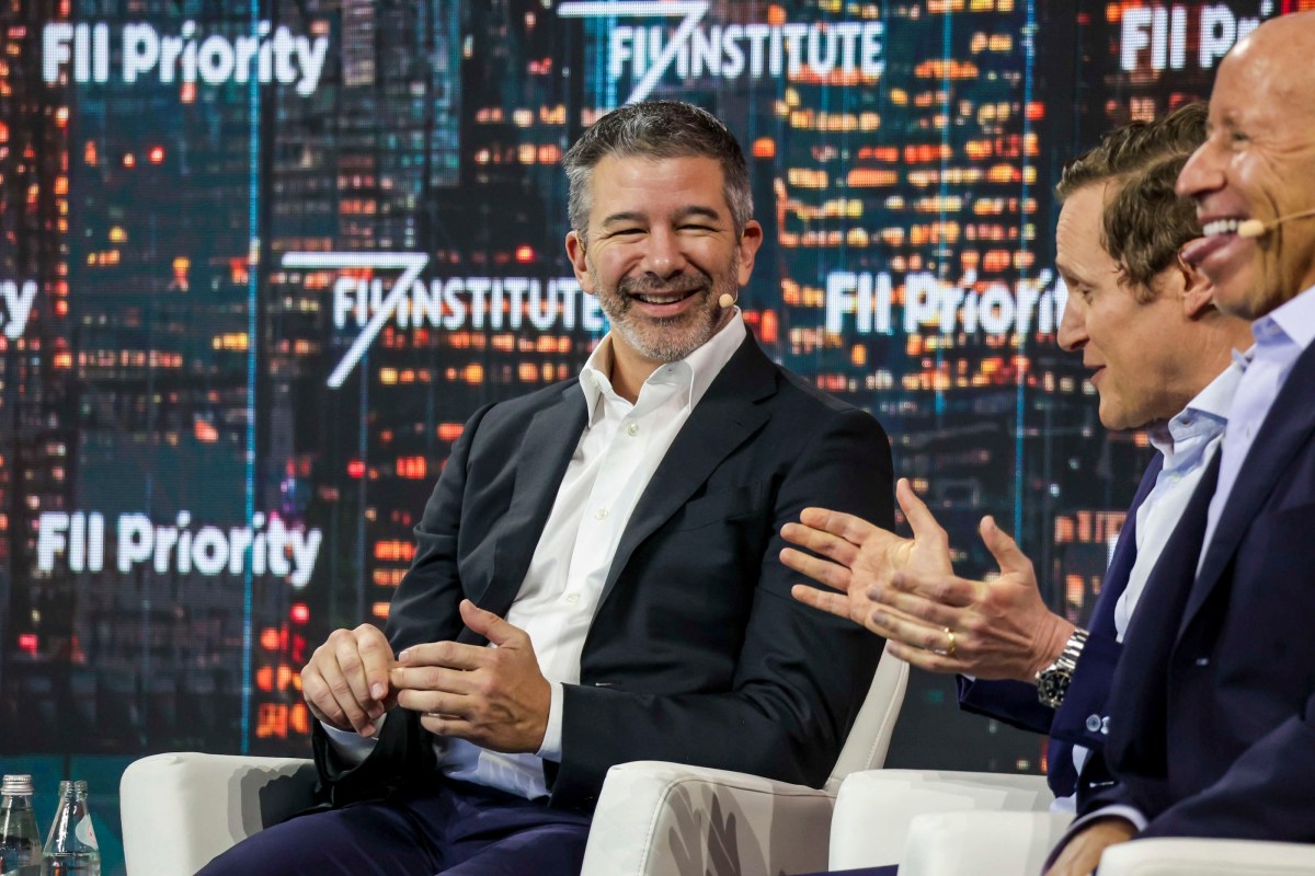 Travis Kalanick, co-founder of Uber and founder of Atoms