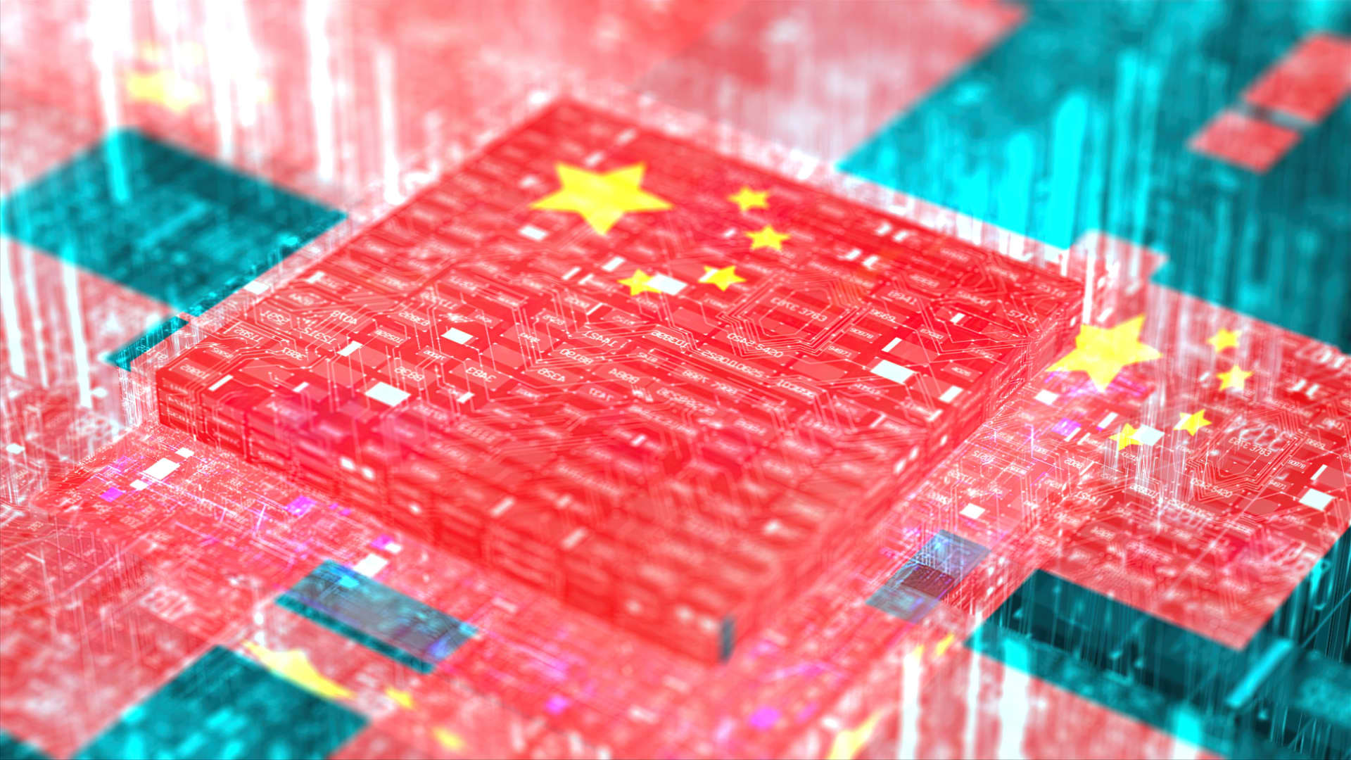 Semiconductor chip fabrication in a Chinese manufacturing facility