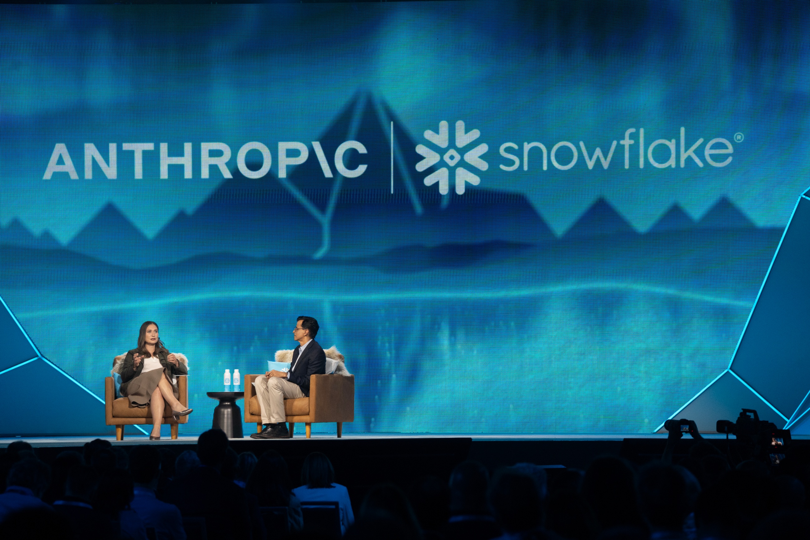 Anthropic leadership on stage; the company shipped new enterprise admin controls