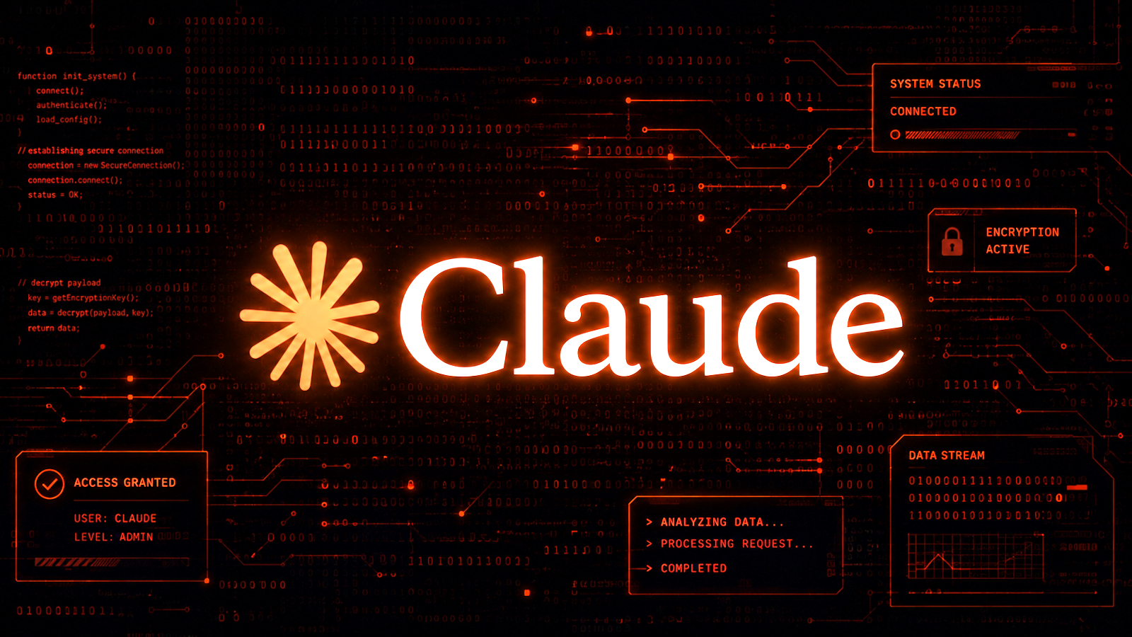 Claude AI logo illustration