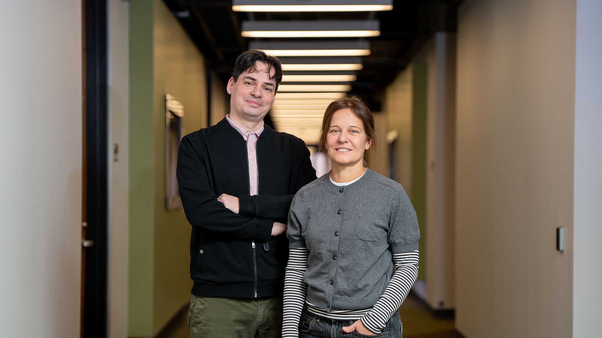 Astronomers and AI researchers collaborating at Carnegie Mellon