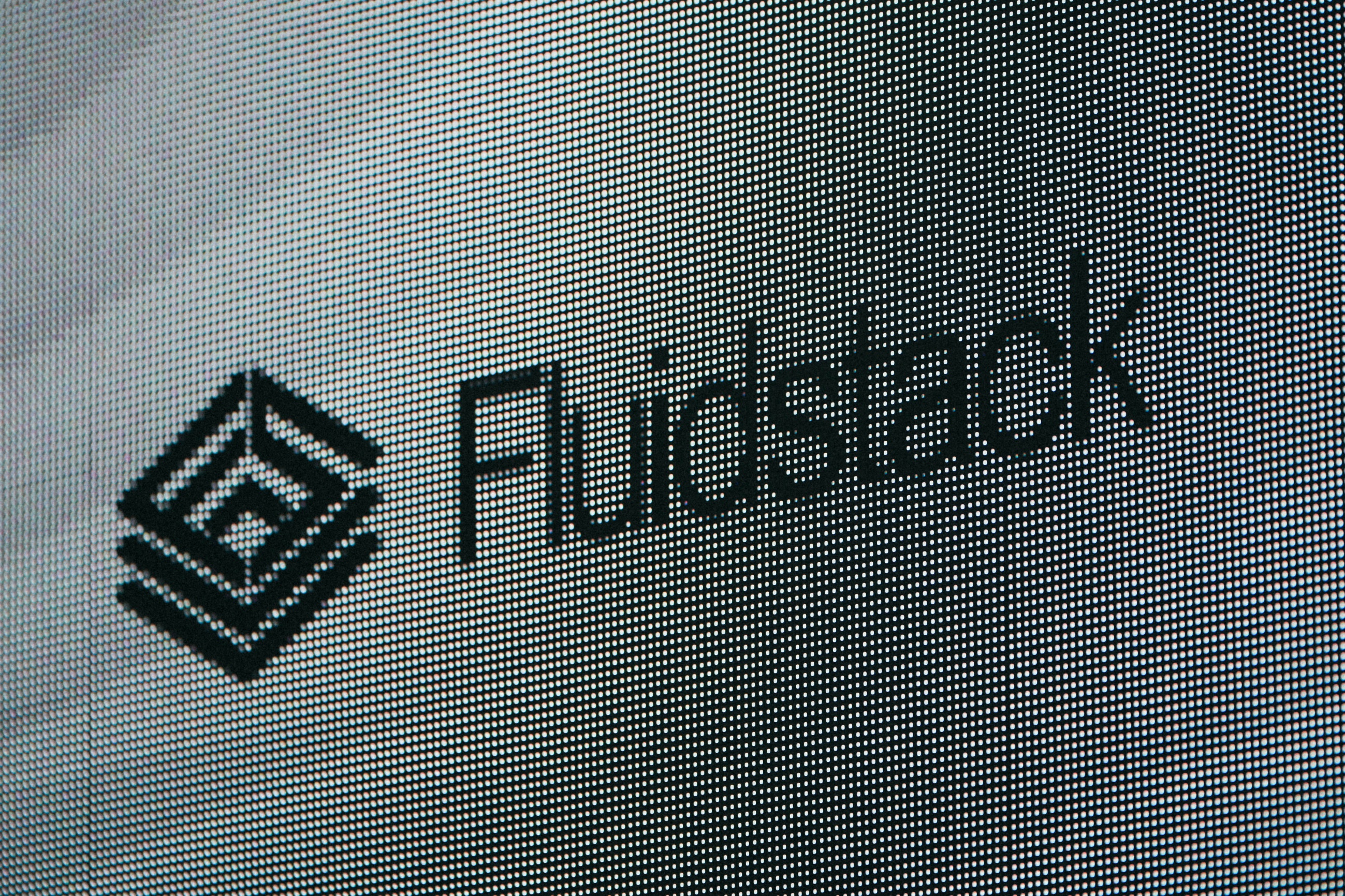 GPU server racks in a Fluidstack-operated data center