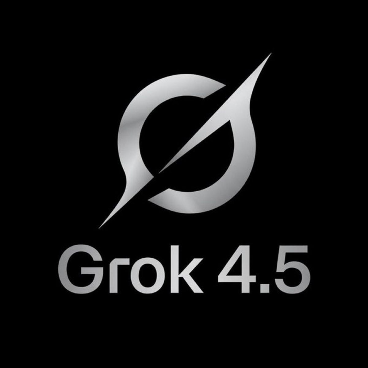 Benchmark chart illustrating Grok 4.5's intelligence and hallucination metrics
