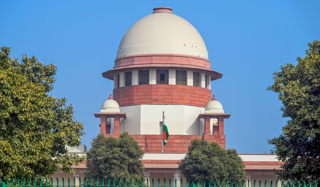 The Supreme Court of India building in New Delhi