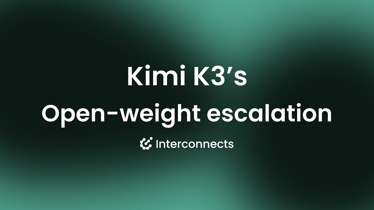 Kimi K3 open-weight model release visualization