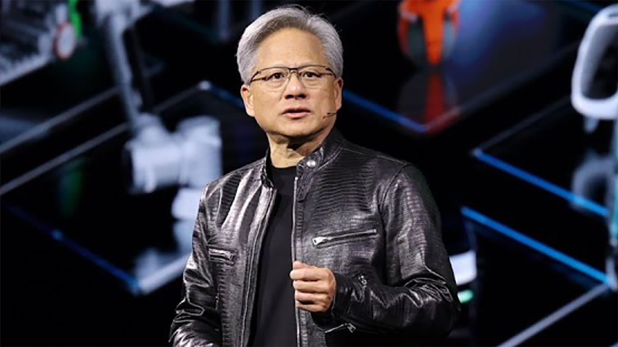 Nvidia CEO Jensen Huang, whose company initiated the open-weights letter