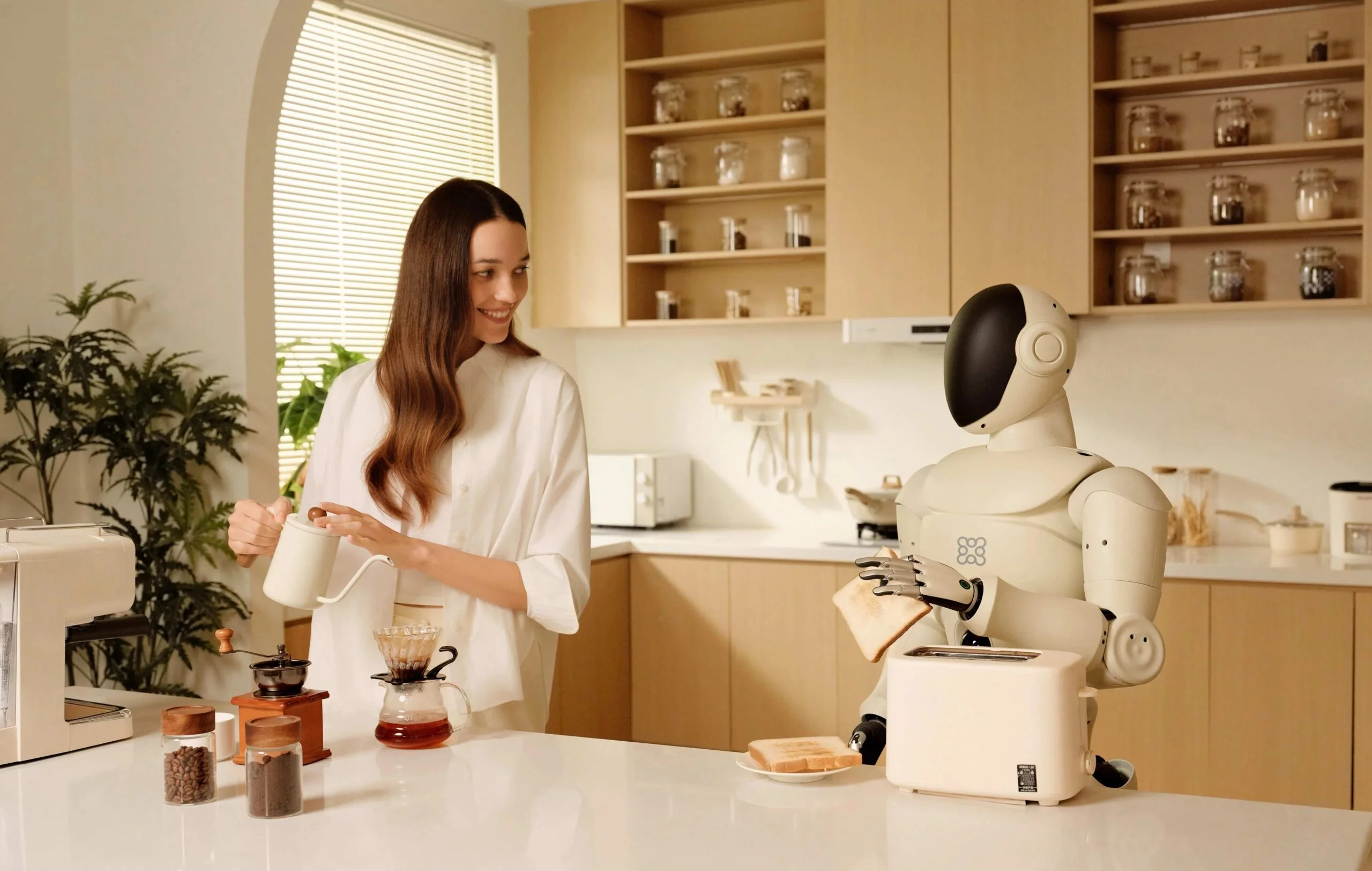Zeroth's home humanoid robot, part of the product line backed by Ant Group's latest investment